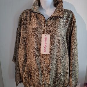 Vintage Rhoda Lynne silk jacket nwt